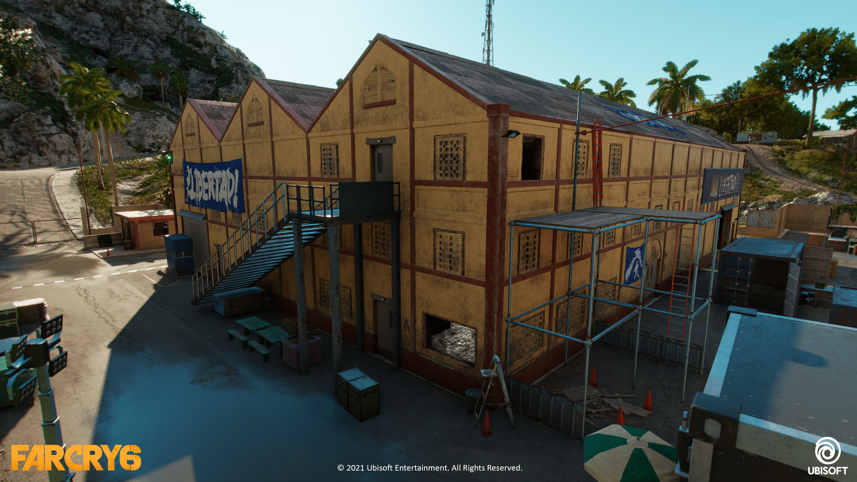 Far Cry 6 art, factory
