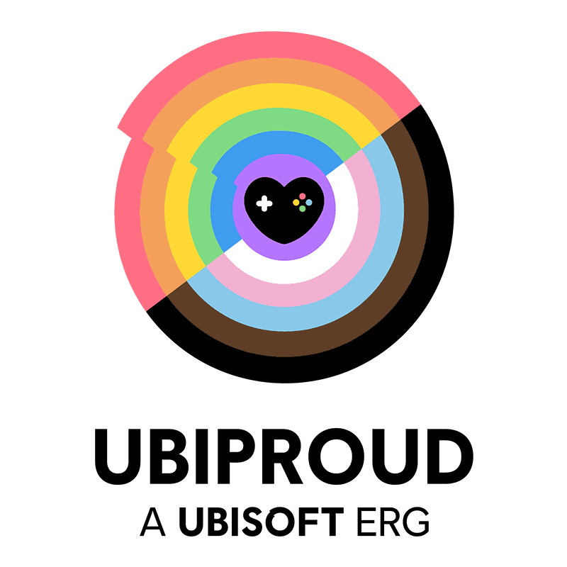 Logo for UbiProud Ubisoft ERG
