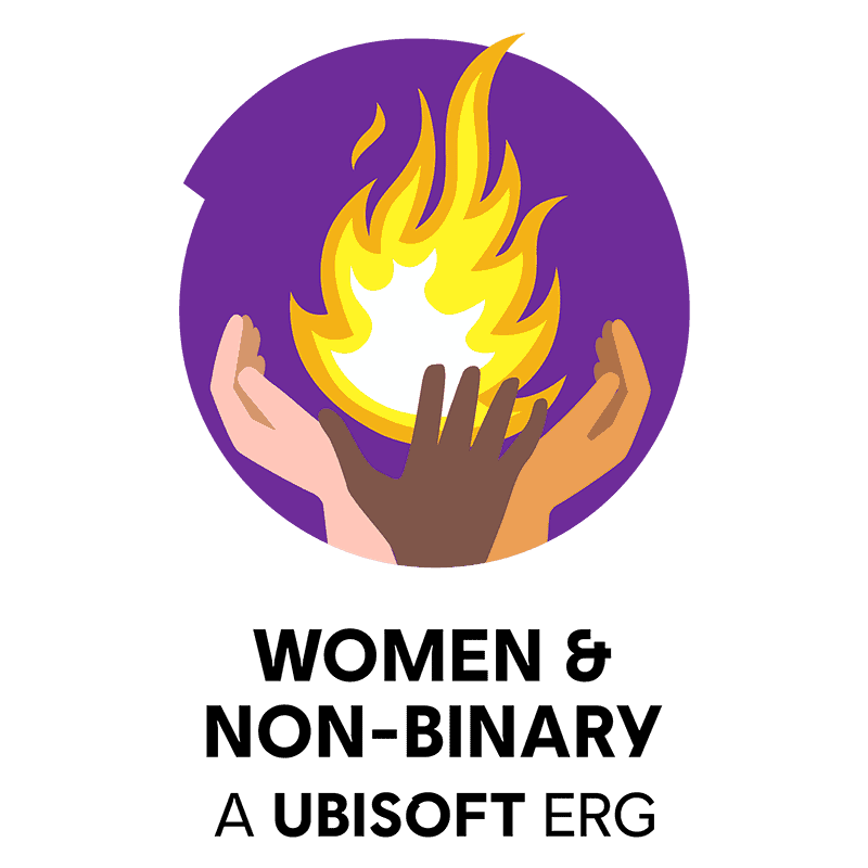 Logo for Women & Non-Binary Ubisoft ERG