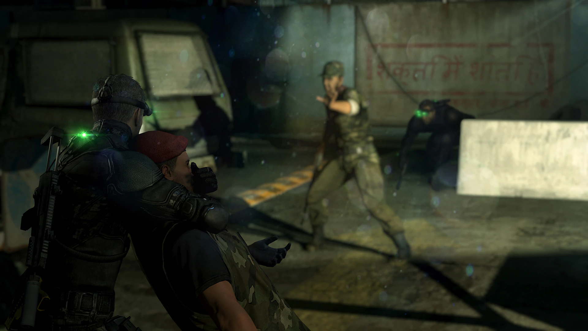 Screencapture from Tom Clancy's Splinter Cell: Blacklist gameplay
